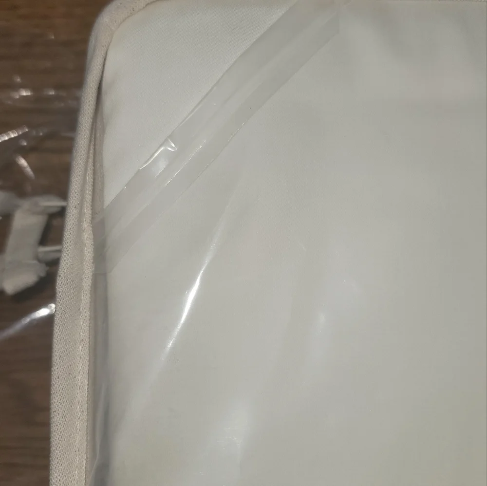 NWT Oake Ivory Off White King Duvet Cotton Tencel 300 Thread Set